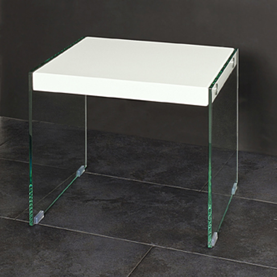 Olymp Gloss Top Side Table With Gl Legs Olymp Gloss Top Side Table With Gl Legs