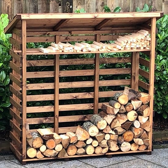 Modern Outdoor Garden Arches And Logstores UK Sale