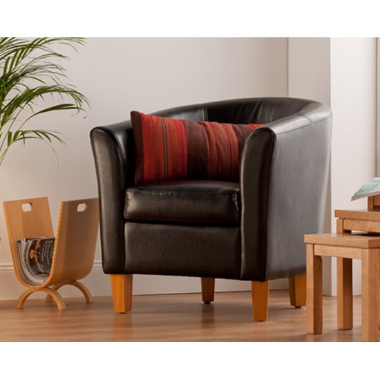 Oxford Black Tub Chair Furniture in Fashion