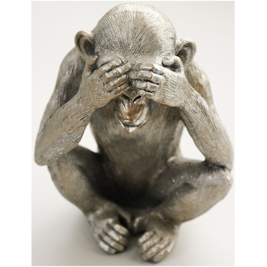 Read more about Wise monkey see no evil sculpture