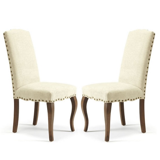 Pearl%20Walnut%20Kensington%20Set%20of%202 - Choosing Stylish Chairs For A Simple Glass Dining Table For 6