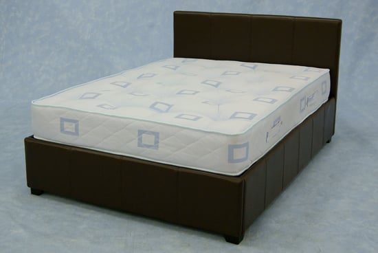 Prenon Plus 4ft 6\" Expresso Brown Double Bed With Gas Lift