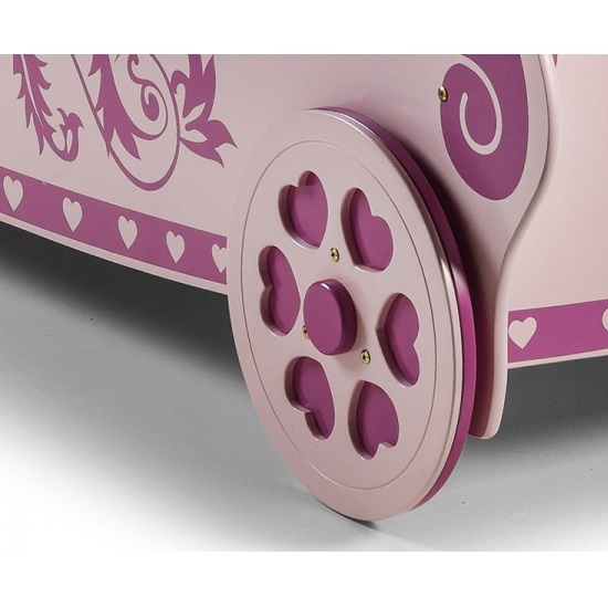 Sophia Princess Charlotte Single Bed In Pink_4