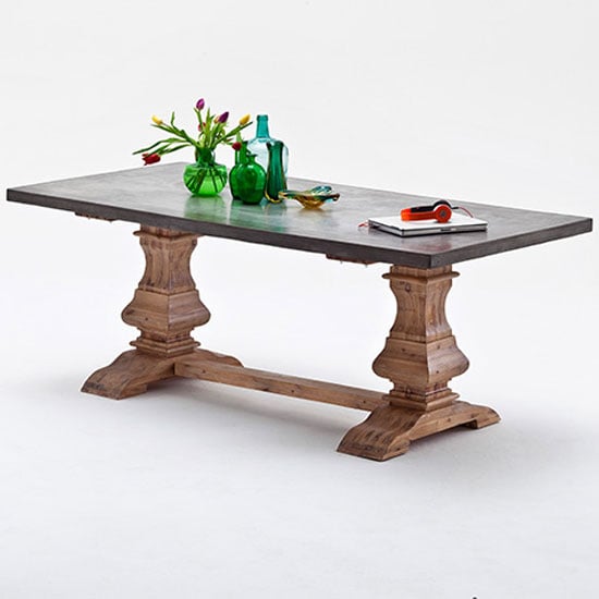 Read more about Salerno benton optik finish rectangular dining table only