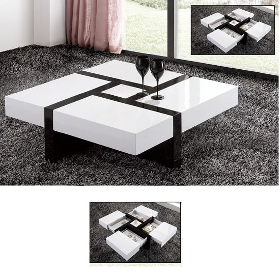 ST C18 sqaure coffee table - How To Integrate A Modern Rectangular Coffee Table Into Your Interior