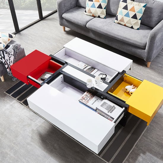 Storm Storage Coffee Table In Yellow And Red High Gloss_3