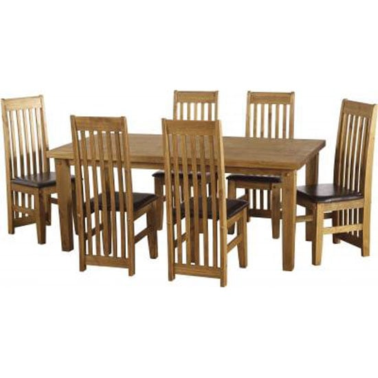 TORTILLA DINING SET DWPEBRN - Magical Collection Of Dining Room Furniture From Furnitureinfashion: 7 Gorgeous Ideas