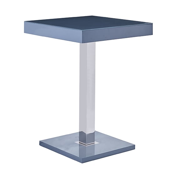 Topaz Square Glass Top High Gloss Bar Table In Grey_2