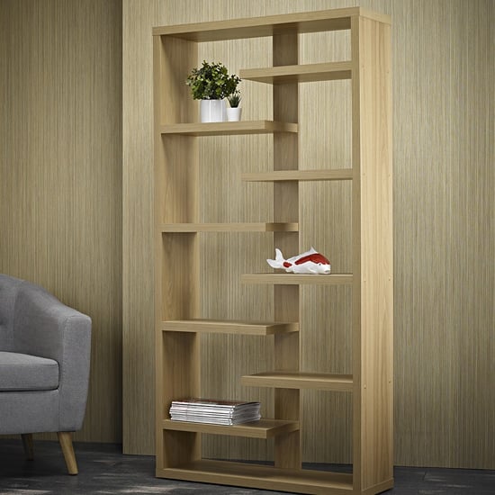 Toronto Wooden Shelving Unit In Oak Sale