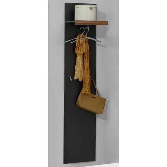 Triest 3 wall mounted coat stand black - Shop The Web for Great Deals on the Best Home Furnishings