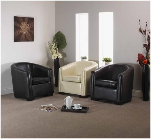 Vienna Tub Chairs - How To Furnish Your Basement Area With Style