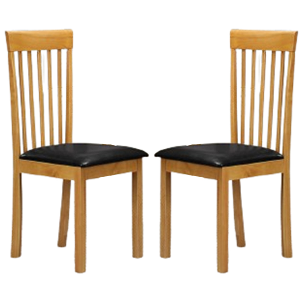 Aalto Wooden Drop Leaf Dining Table With 2 Chairs In Oak