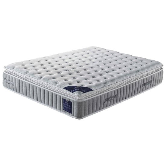 Product photograph of Aarhus Memory Foam Double Mattress In White from Furniture in Fashion