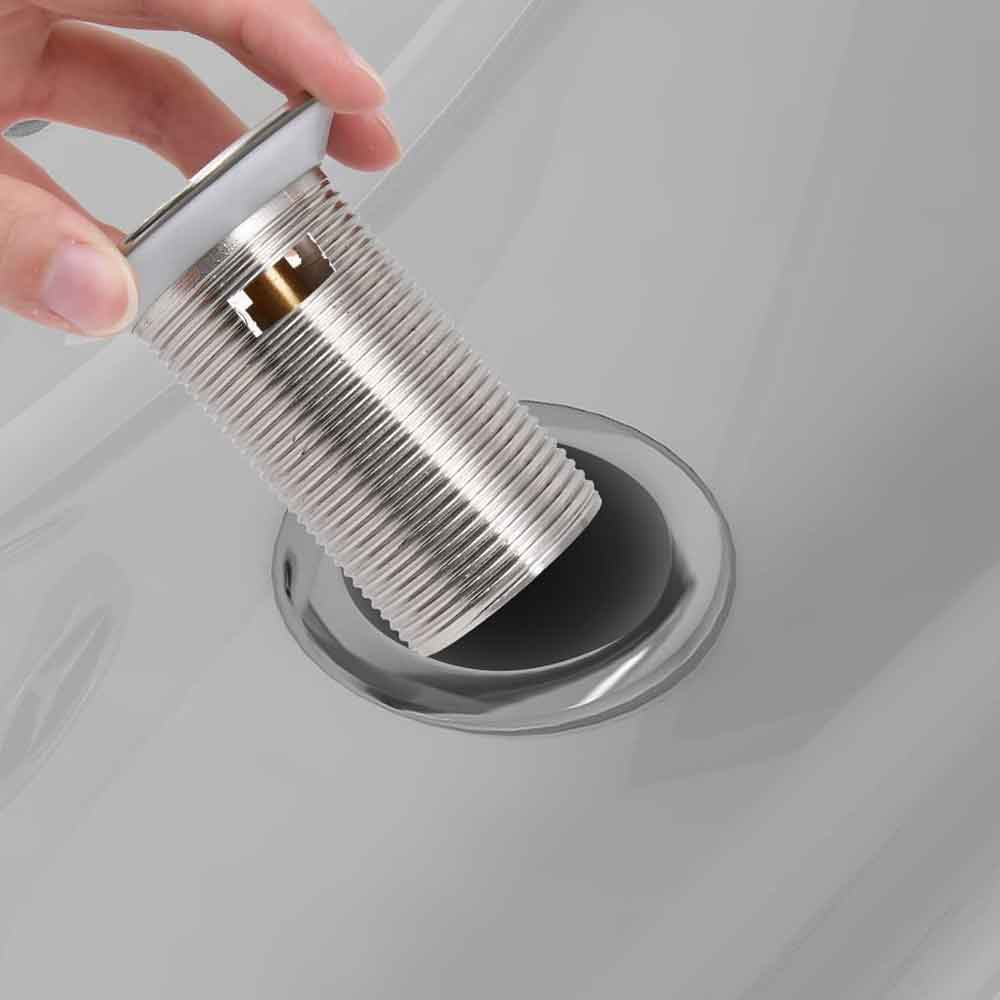 Abbotsford Slotted Pop-Up Basin Waste - Chrome