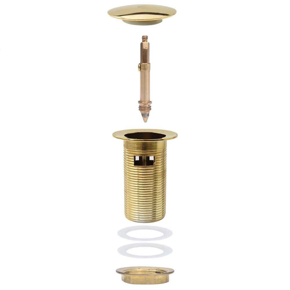 Abbotsford Slotted Pop-Up Basin Waste - Gold