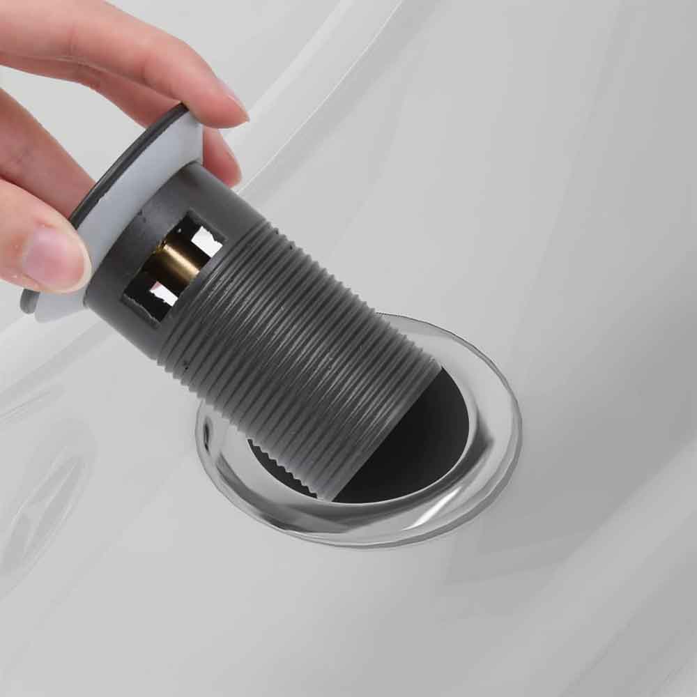 Abbotsford Slotted Pop-Up Basin Waste - Grey
