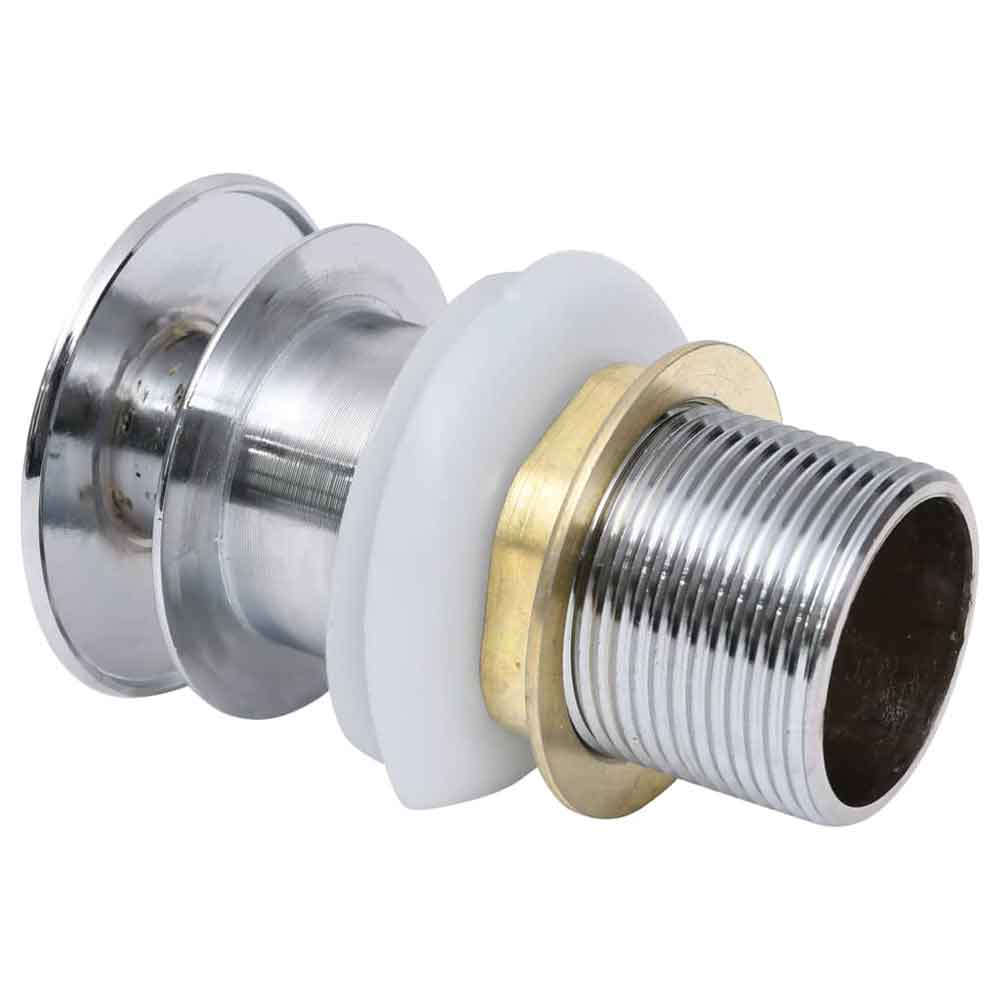 Abbotsford Un-Slotted Pop-Up Basin Waste - Silver