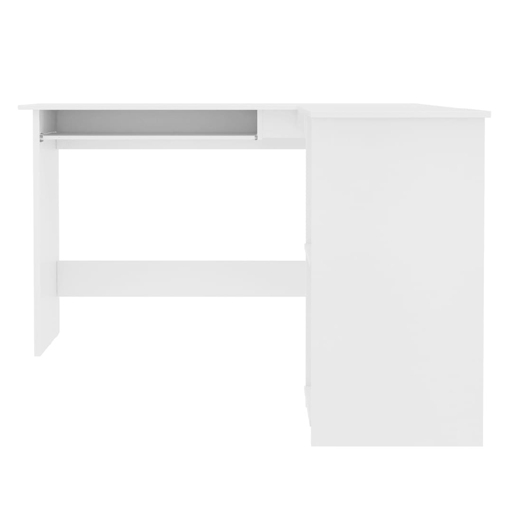 Aberdeen Wooden Laptop Desk Corner In White