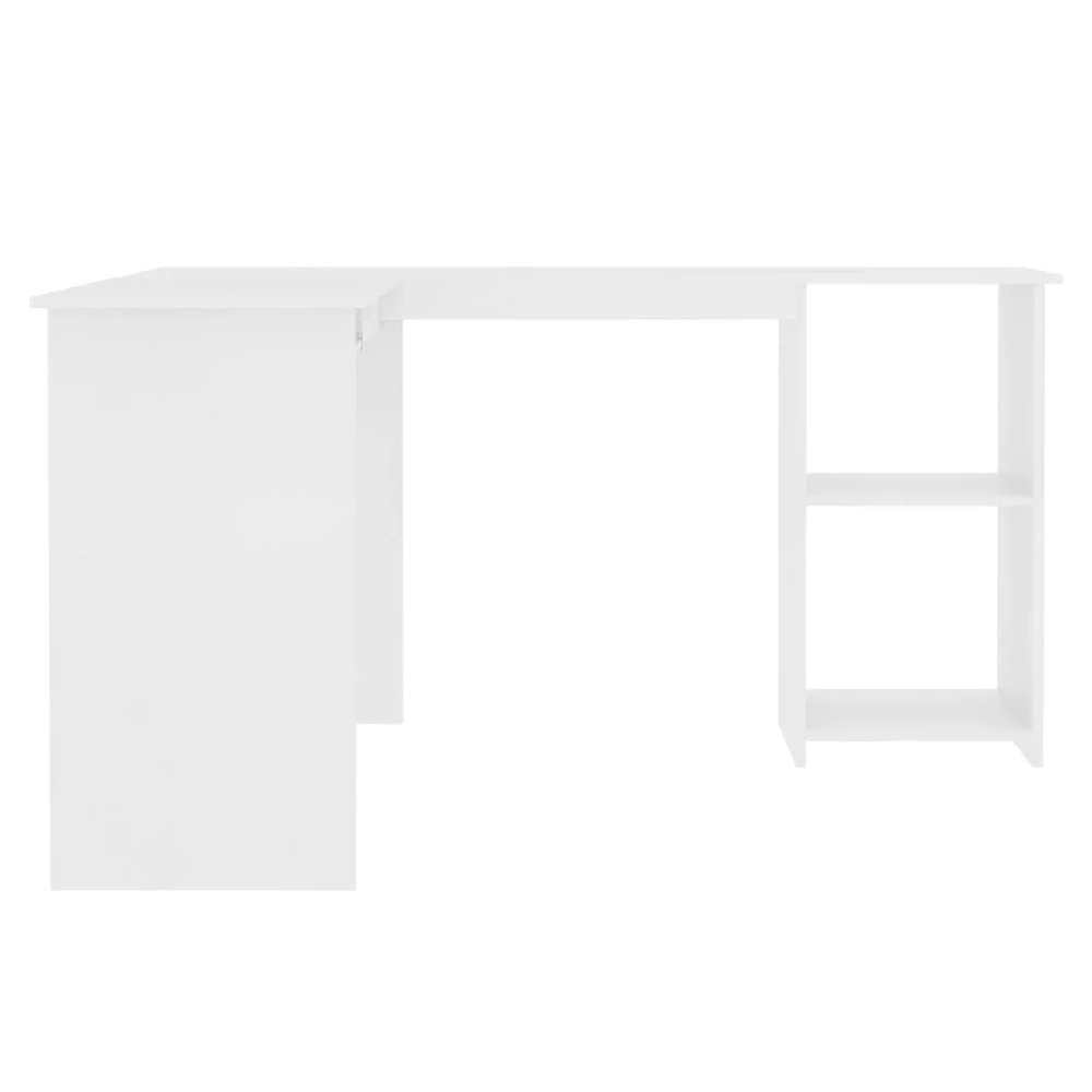 Aberdeen Wooden Laptop Desk Corner In White