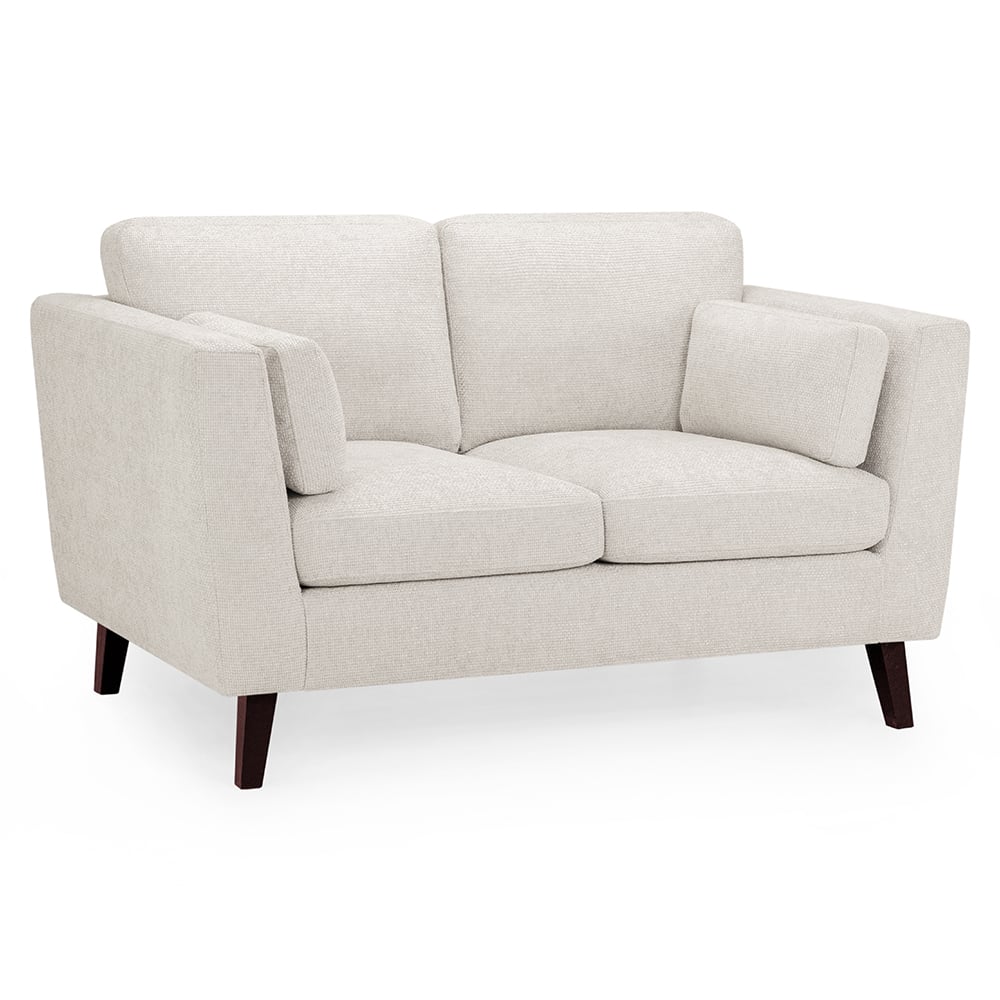 Abilene Fabric 2 Seater Sofa In Beige