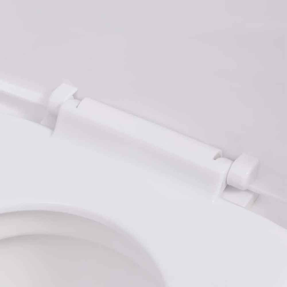 Abilene White Wall Hung Toilet - Soft Close Seat