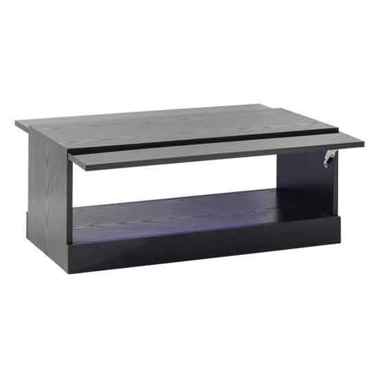 Goole LED High Gloss Coffee Table In Black_5
