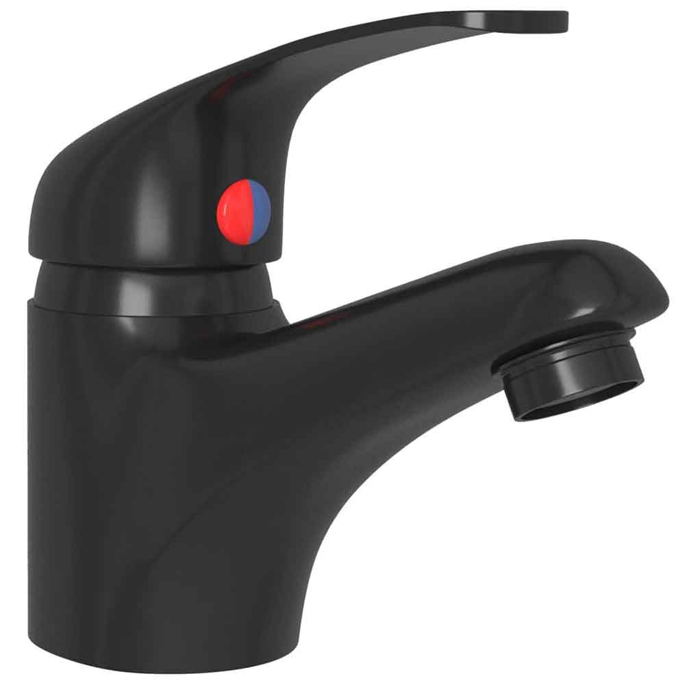 Absecon Basin Mixer Tap - Black