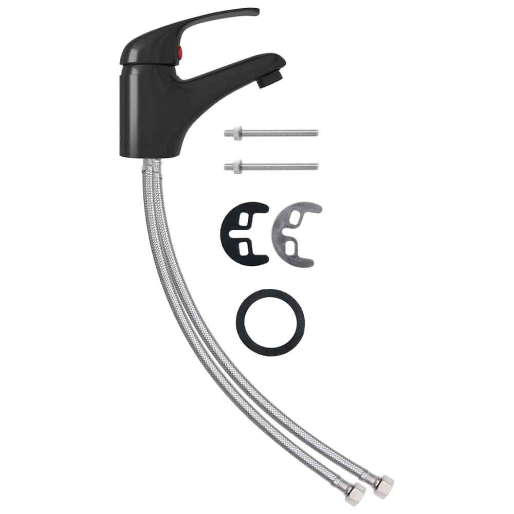 Absecon Basin Mixer Tap - Black