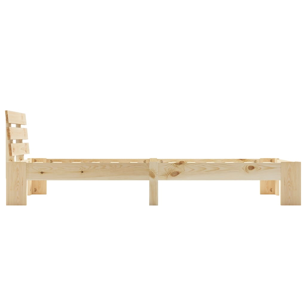 Absecon Wooden Single Bed In Natural