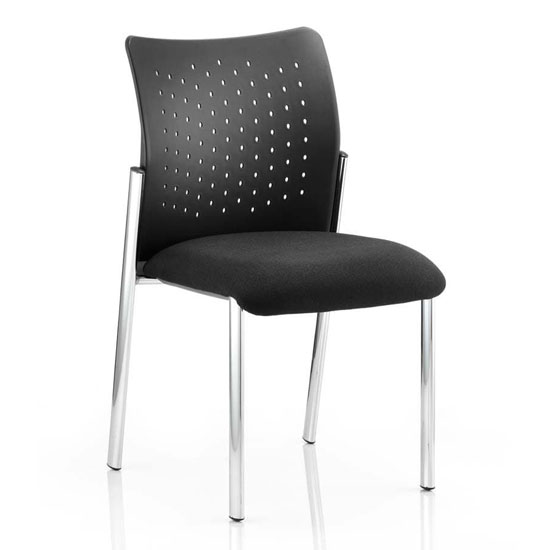 Read more about Academy office visitor chair in black no arms