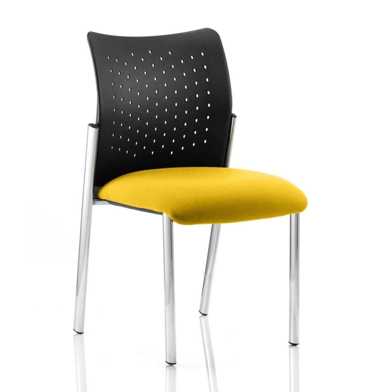 Read more about Academy office visitor chair in senna yellow no arms