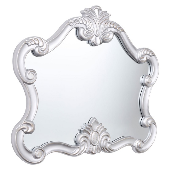 Acorn Decorative Wall Mirror In Silver_2