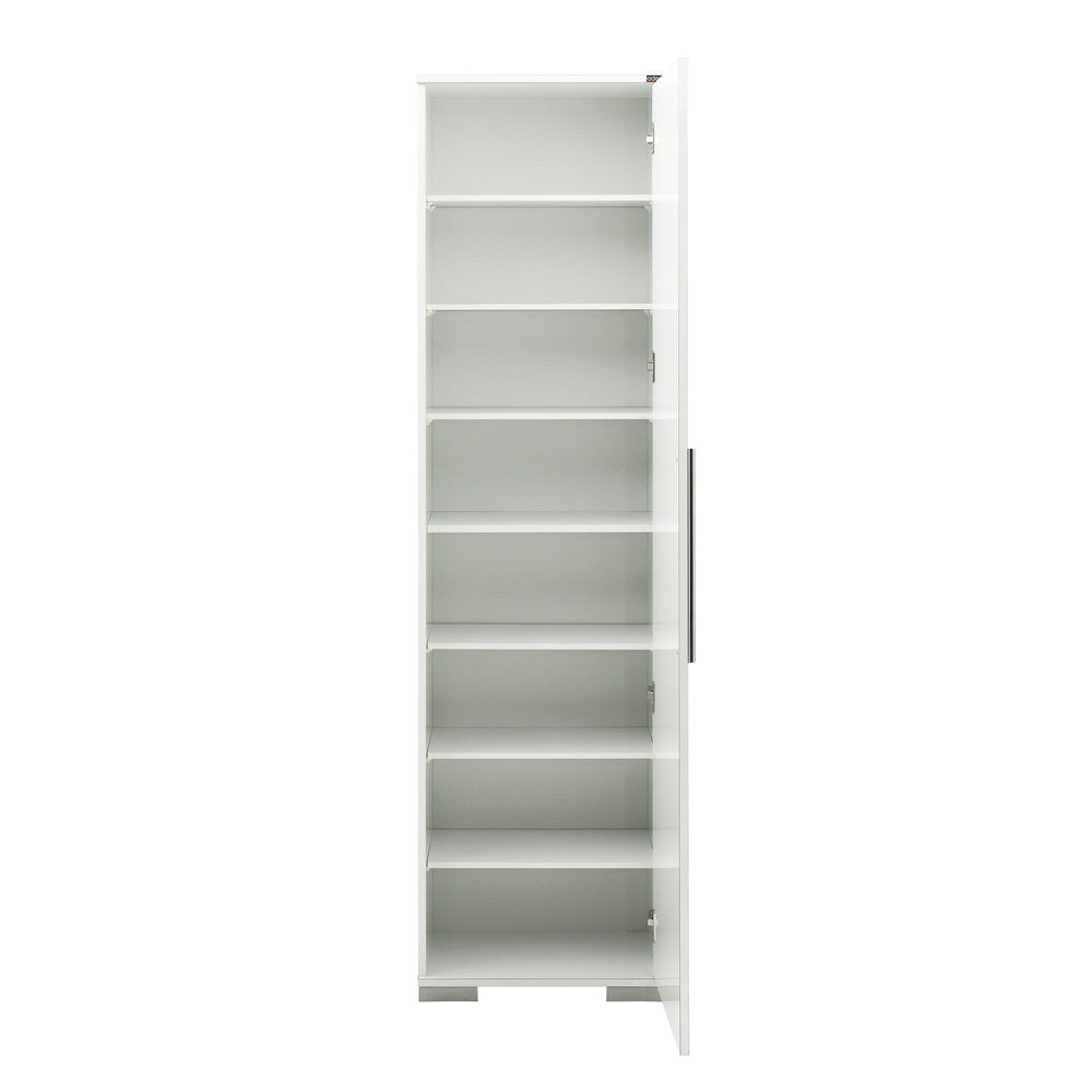 Ada Wooden Storage Cabinet with 1 Door in White