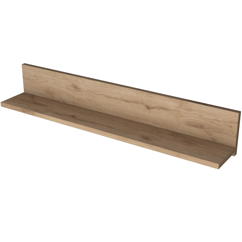 Ada Wooden Wall Shelf in Walnut