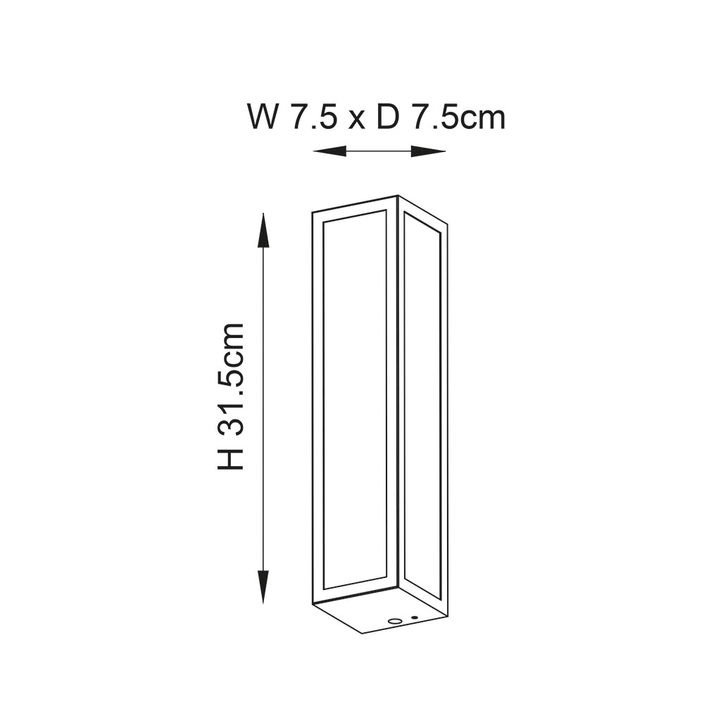 Adel Clear Ribbed Glass Diffuser Bathroom Wall Light In Chrome