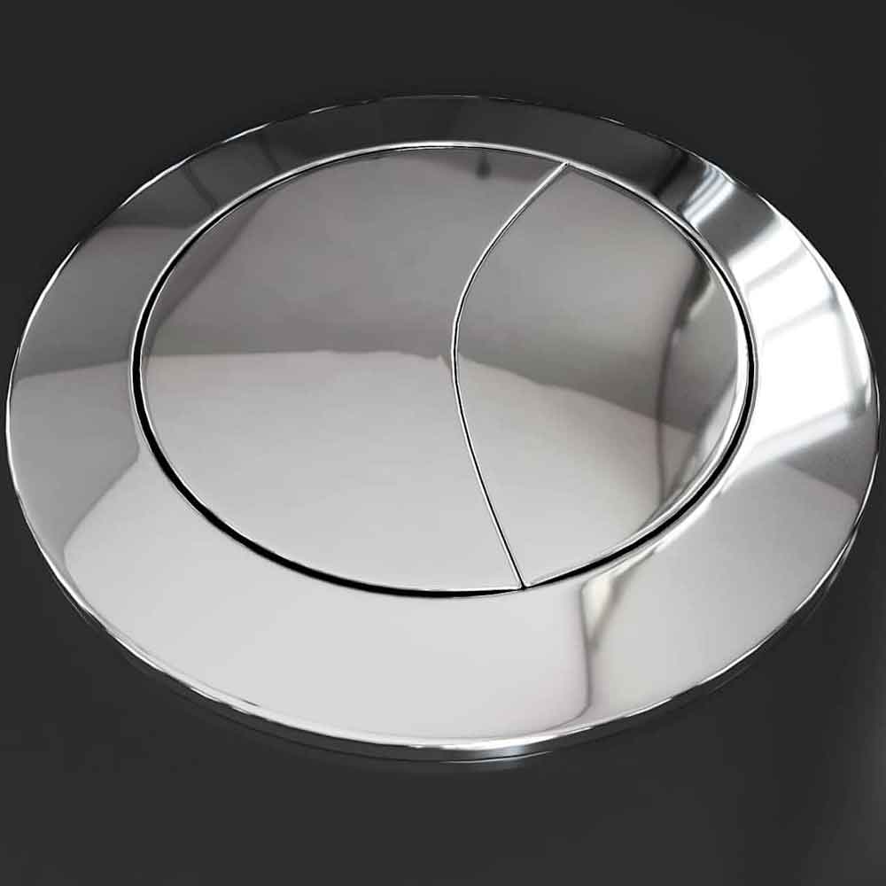 Adel Black Close Coupled Toilet With Vertical Outlet - Soft Close Seat
