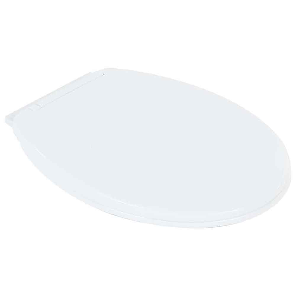 Adel White Rimless Comfort Height Toilet - Soft Close Seat