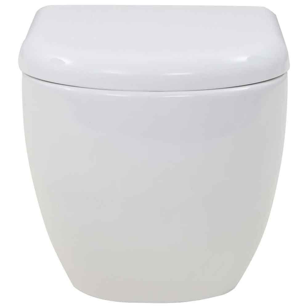 Adel White Wall Hung Toilet - Soft Close Seat