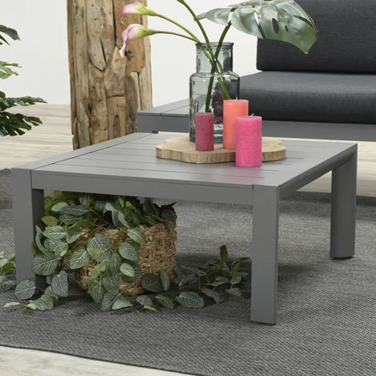 Adelane Corner Sofa Group With Coffee Table In Artic Grey_8