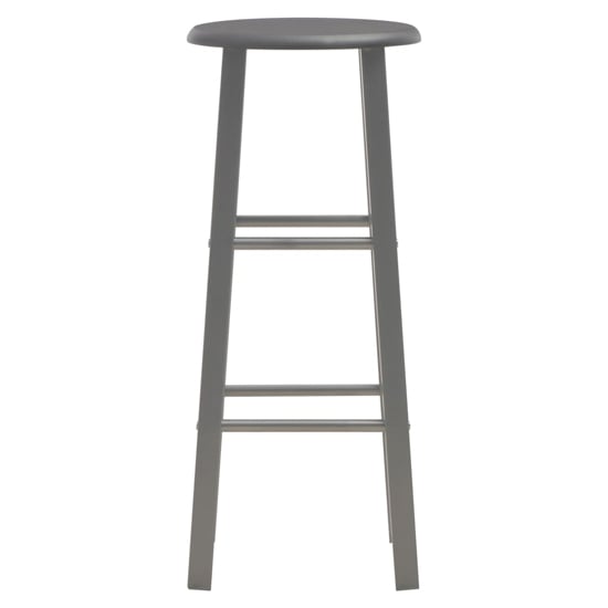 Adelia Anthracite Wooden Bar Stools With Steel Frame In A Pair_2