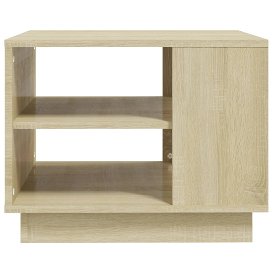 Adolfo Wooden Coffee Table With Undershelf In Sonoma Oak