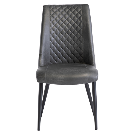 Adora Grey Faux Leather Dining Chairs In Pair_3