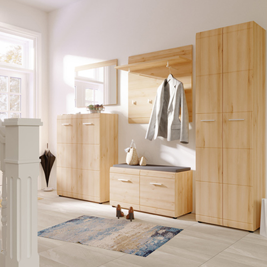 Adrian Wall Bedroom Mirror With Noble Beech Frame_2