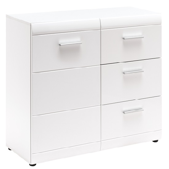 Adrian Sideboard In White With High Gloss Fronts And 1 Door_5