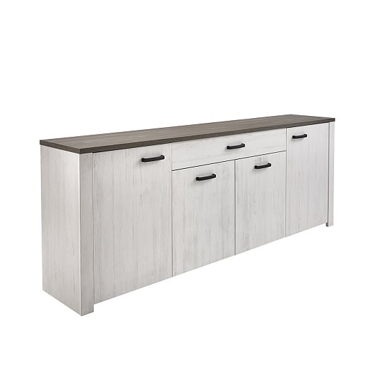 Photo of Adrina large sideboard in andersen white pine and prata oak
