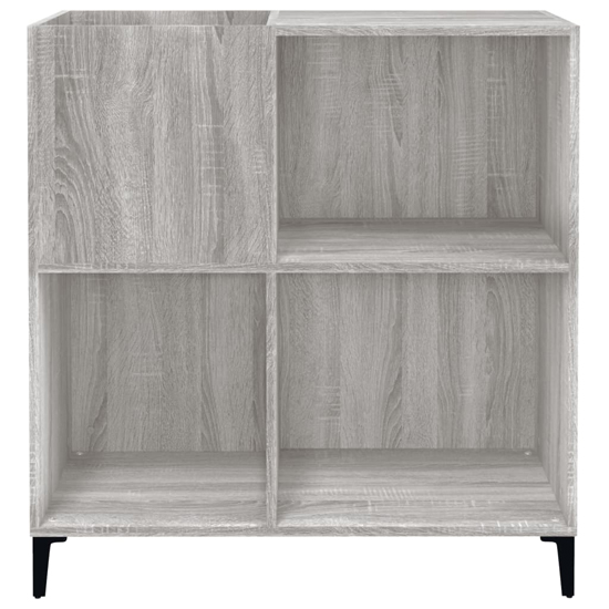 Aero Wooden Shelving Unit In Grey Sonoma Oak