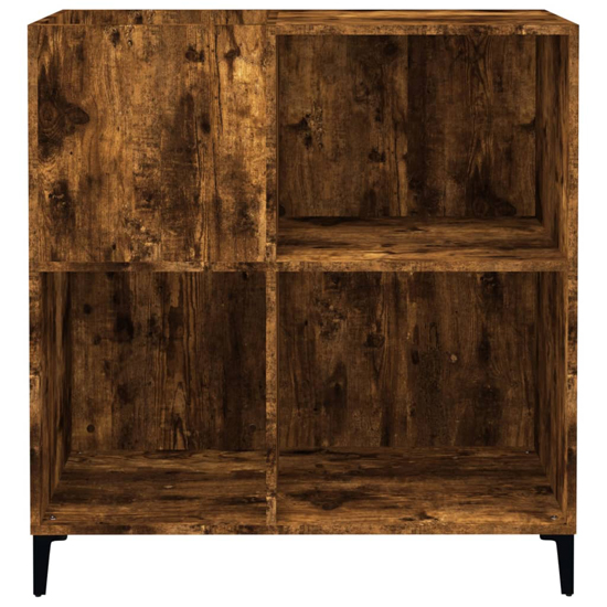 Aero Wooden Shelving Unit In Smoked Oak