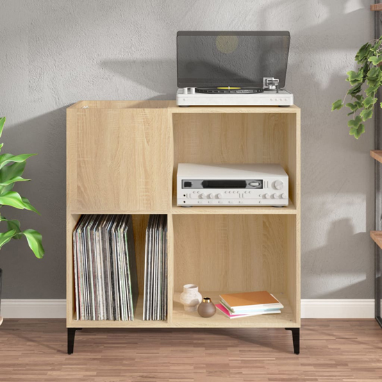 Aero Wooden Shelving Unit In Sonoma Oak