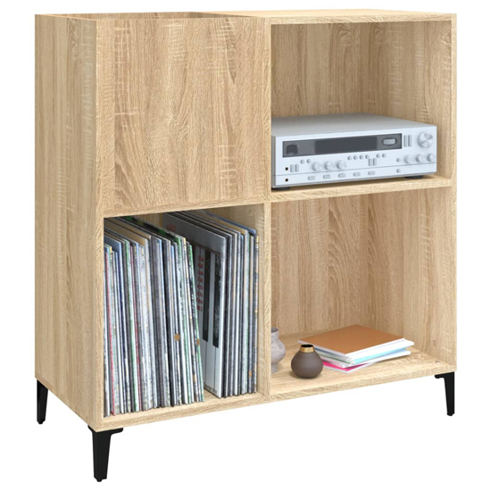 Aero Wooden Shelving Unit In Sonoma Oak