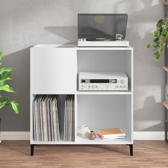 Aero Wooden Shelving Unit In White